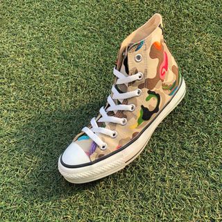 新品タグ付き❥❥CONVERSE カモフラ柄 ハイカット スニーカー♡