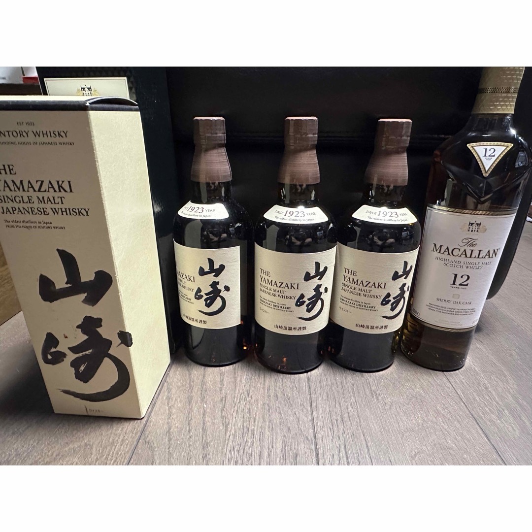 山崎12年1本・NV2本、白州NV2本、サントリー響ジャパニーズ