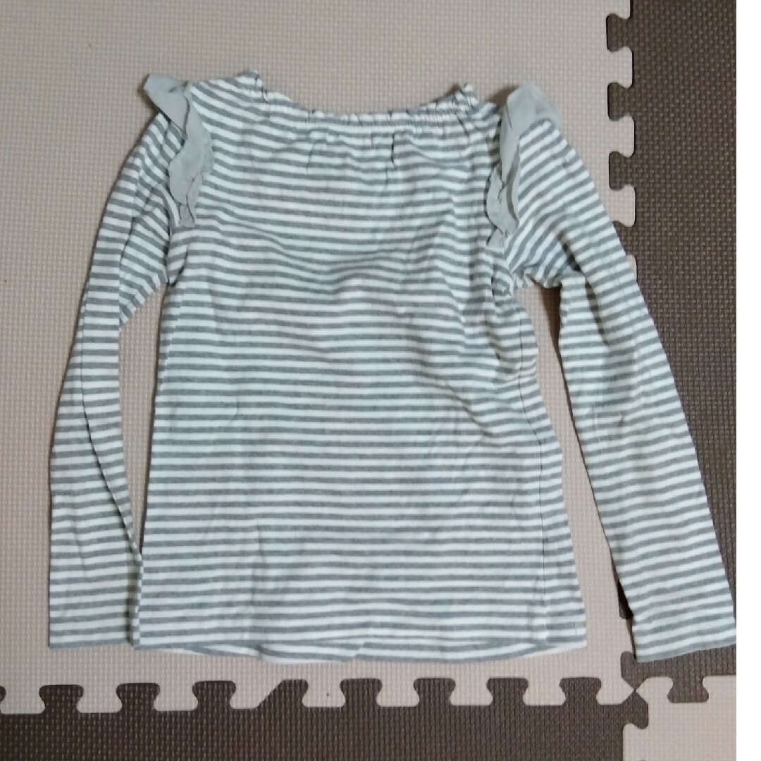 mezzo piano(メゾピアノ)の130サイズ★mezzo piano★カットソー キッズ/ベビー/マタニティのキッズ服女の子用(90cm~)(Tシャツ/カットソー)の商品写真