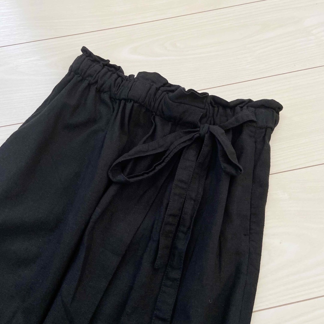 UNITED ARROWS(ユナイテッドアローズ)のgreen label relaxing レーヨンスカート　ブラック レディースのスカート(ロングスカート)の商品写真