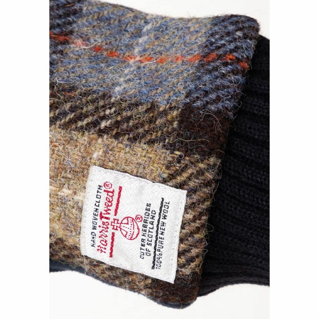 【色: ブルーチェック】[スリーピング シープ] Harris Tweed ハリ 7