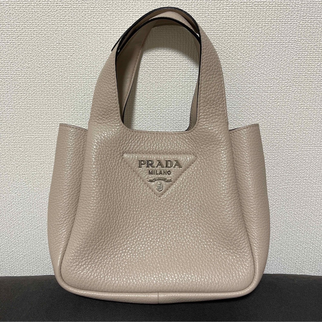 ♡PRADA♡レザーバッグ♡ブラウン♡美品♡