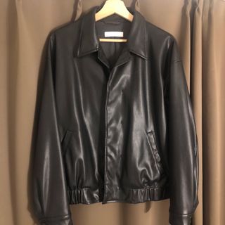 LIDNM 本革 シングルレザージャケット