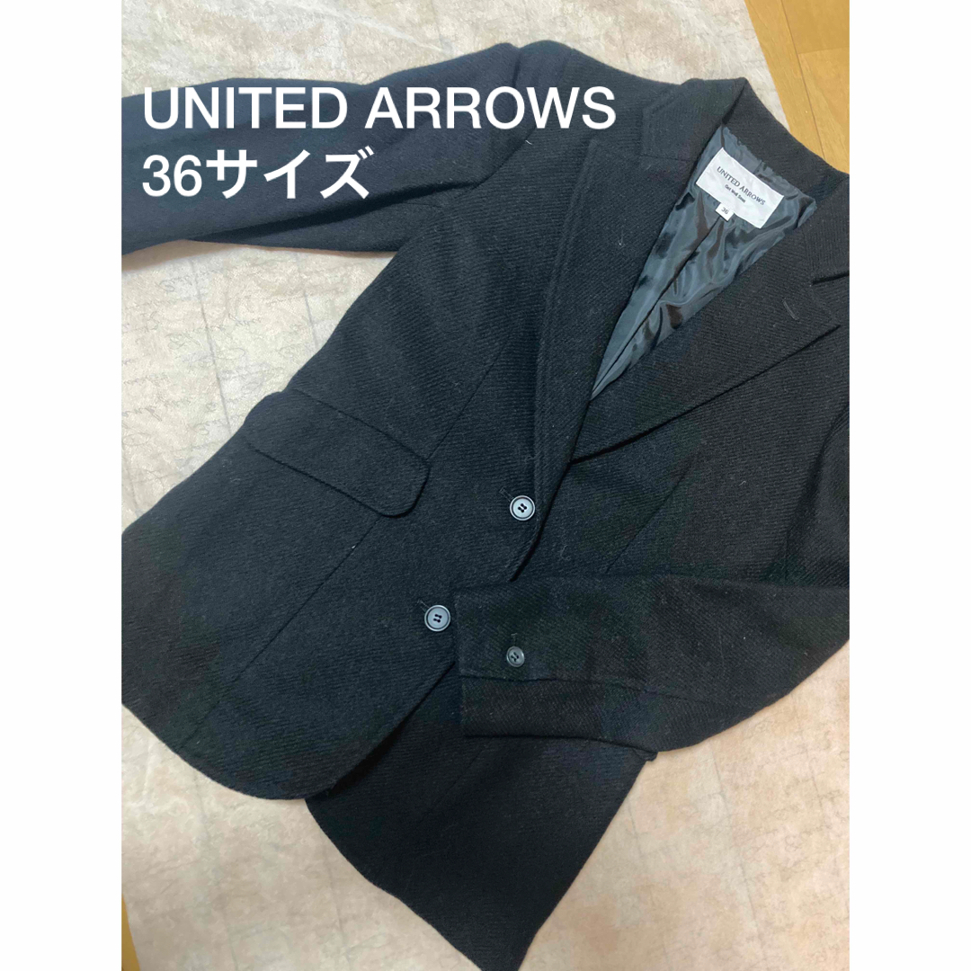 送料込み/ UNITED ARROWS レディースウールジャケット