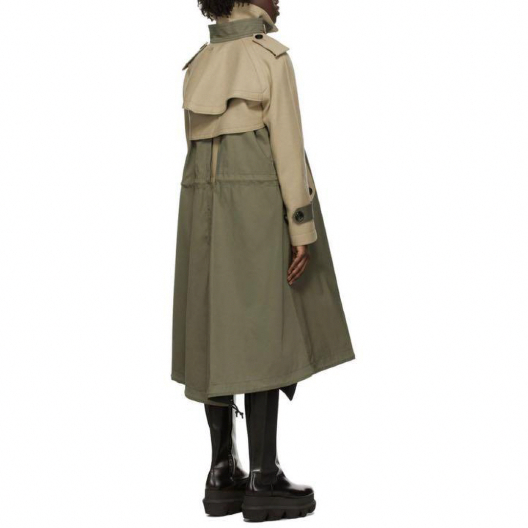 sacai(サカイ)の【sacai】サカイ ”Melton Mods Coat” トレンチコート レディースのジャケット/アウター(トレンチコート)の商品写真