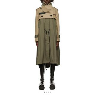 Sacai Melton Mods Coat コート　2 ブラック