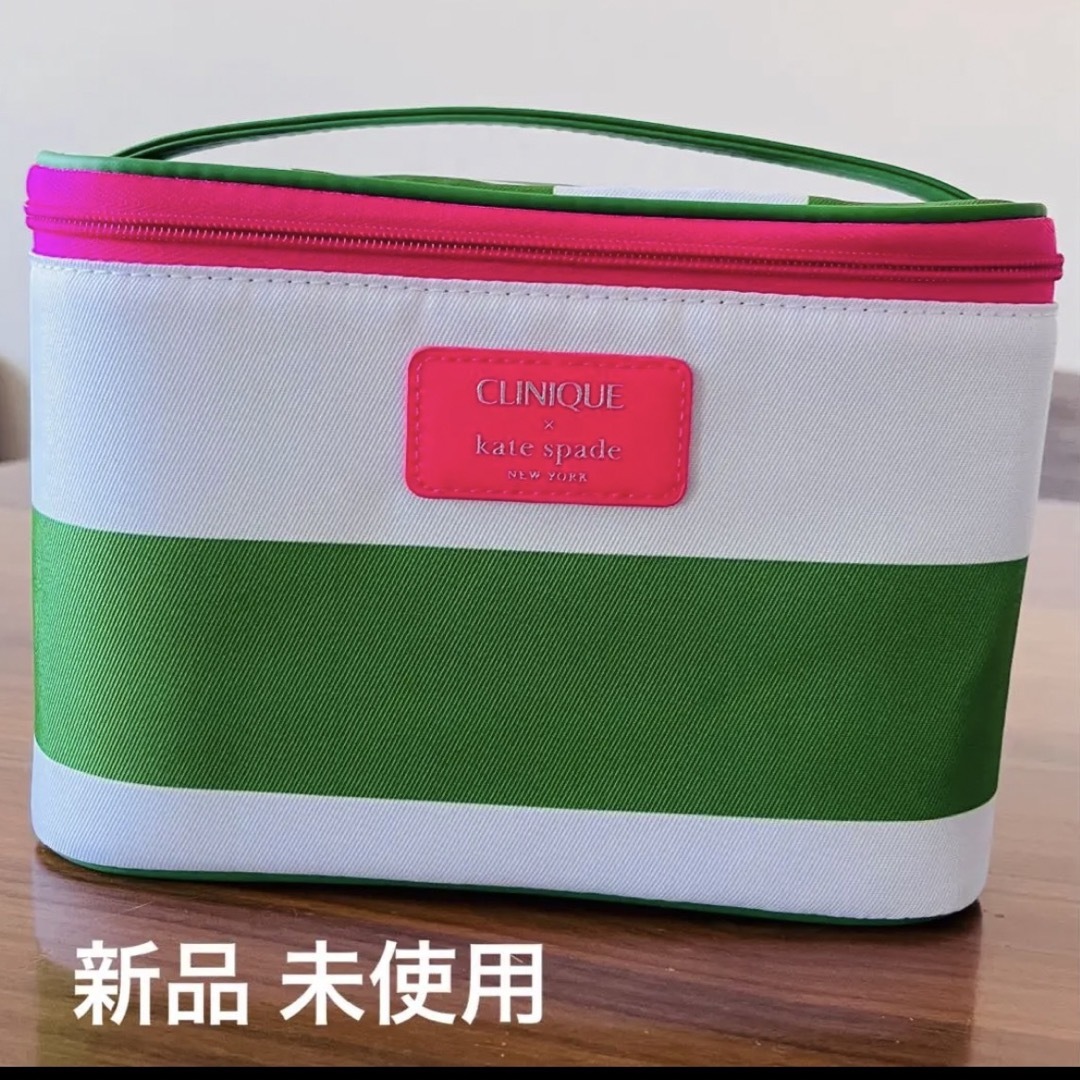 kate spade new york(ケイトスペードニューヨーク)のCLINIQUE kate spade コラボポーチ レディースのファッション小物(ポーチ)の商品写真