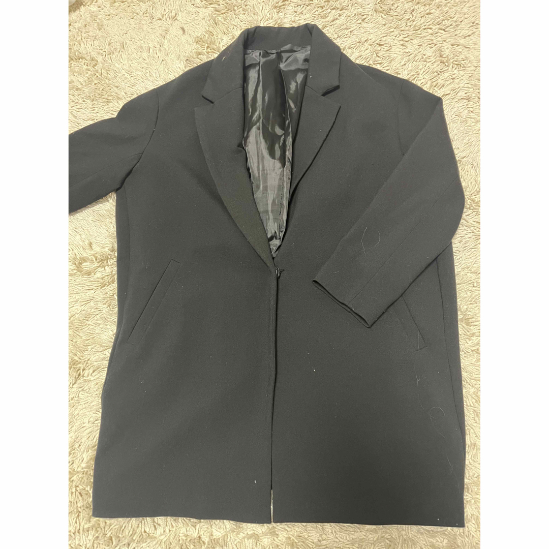 URBAN RESEARCH(アーバンリサーチ)の黒ショート丈コート レディースのジャケット/アウター(ダウンコート)の商品写真