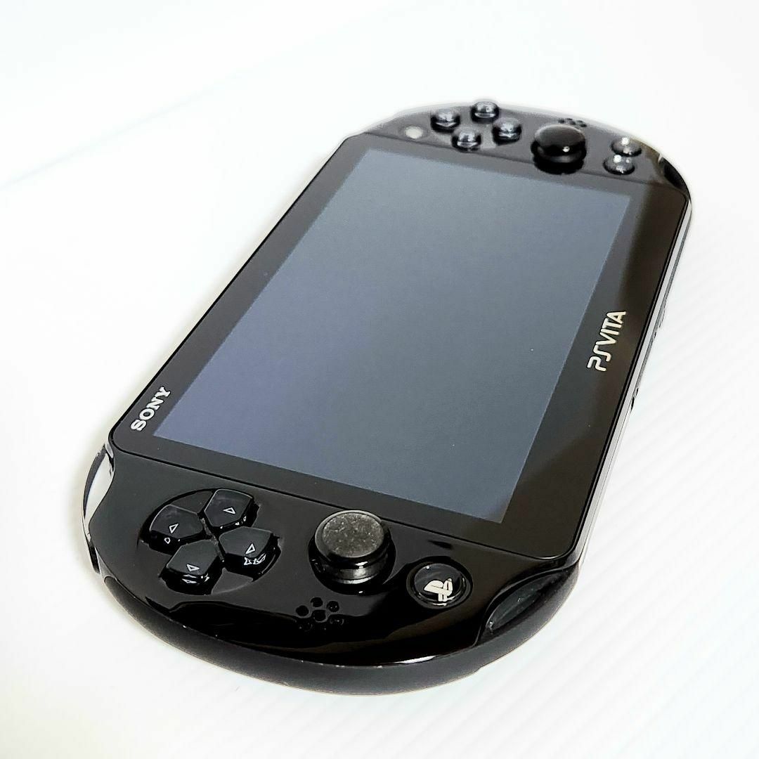 【完品】PSVita PCH-2000 ブラック  本体 動作品