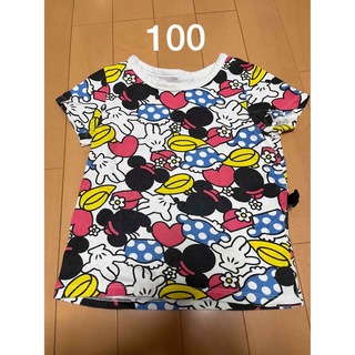 ディズニー(Disney)の半袖　トップス　100(Tシャツ/カットソー)