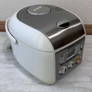 パナソニック(Panasonic)のパナソニック 3合 炊飯器 マイコン式 ホワイト SR-MZ051-W(炊飯器)