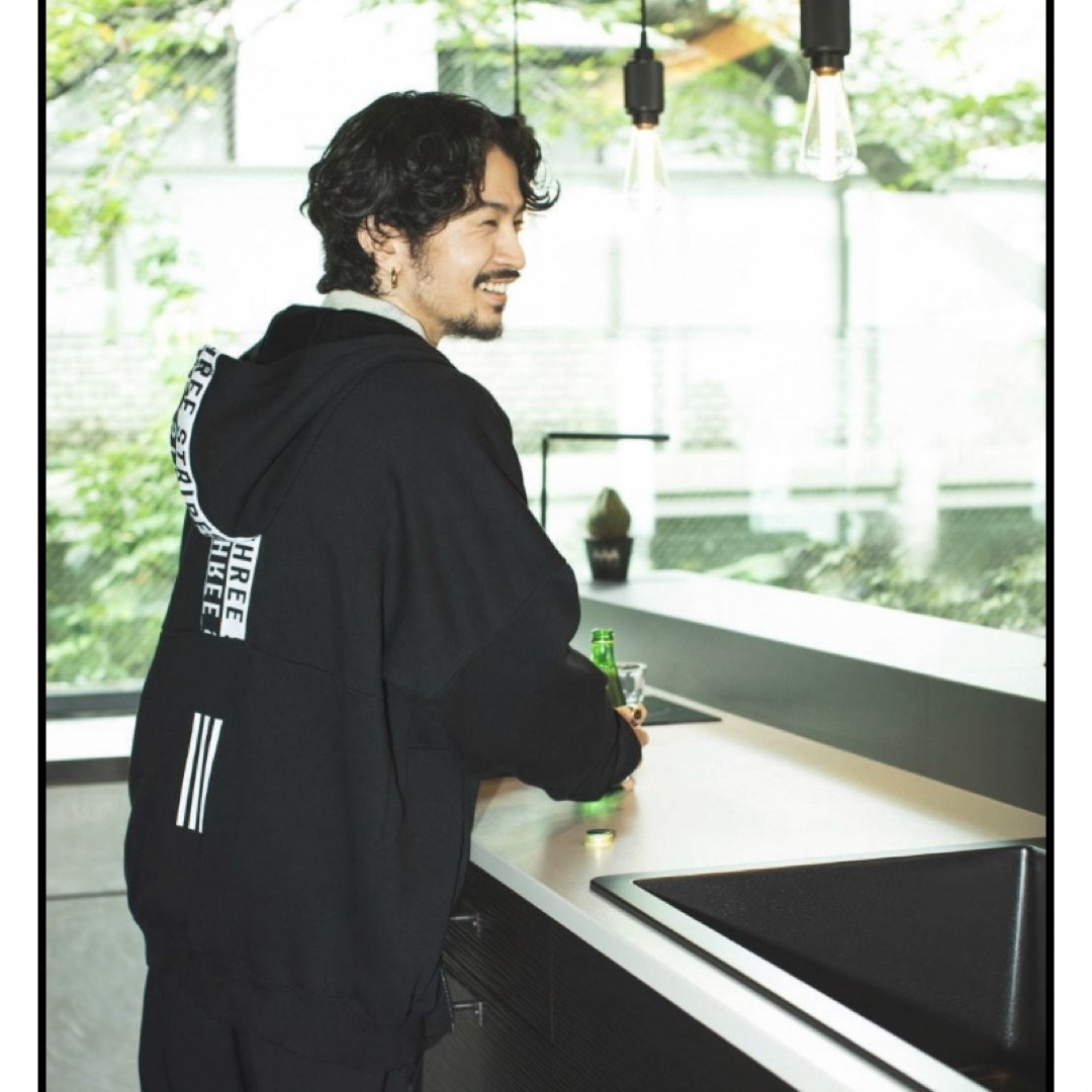Lサイズ相当】常田大希 アディダス スウェット adidas トレーナー 着用-