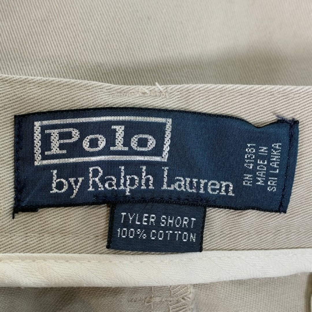 POLO RALPH LAUREN(ポロラルフローレン)のRALPH LAUREN ラルフローレン CLASSIC CHINO 2タック チノショーツ ショートパンツ ベージュ Size 32 メンズのパンツ(ショートパンツ)の商品写真