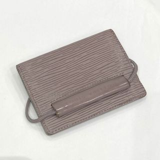 ヴィトン(LOUIS VUITTON) グレー 名刺入れ/定期入れ(レディース)の通販