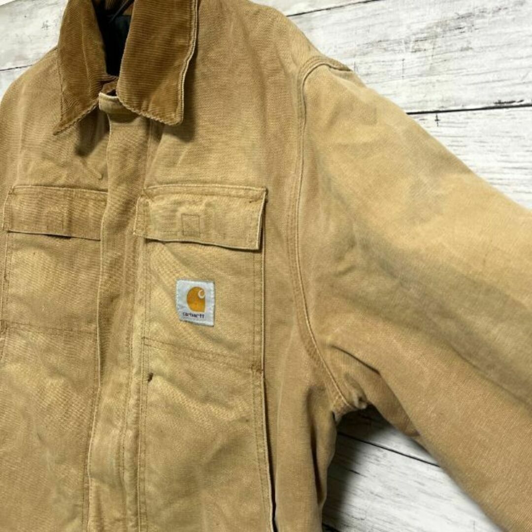 《大人気》carhartt☆カーハート☆トラディショナルコート☆襟コーデュロイ