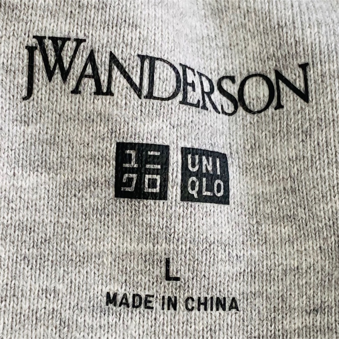 UNIQLO(ユニクロ)の未使用 タグ付 jwandersonメンズ 長袖スウェットシャツ Lサイズ メンズのトップス(スウェット)の商品写真