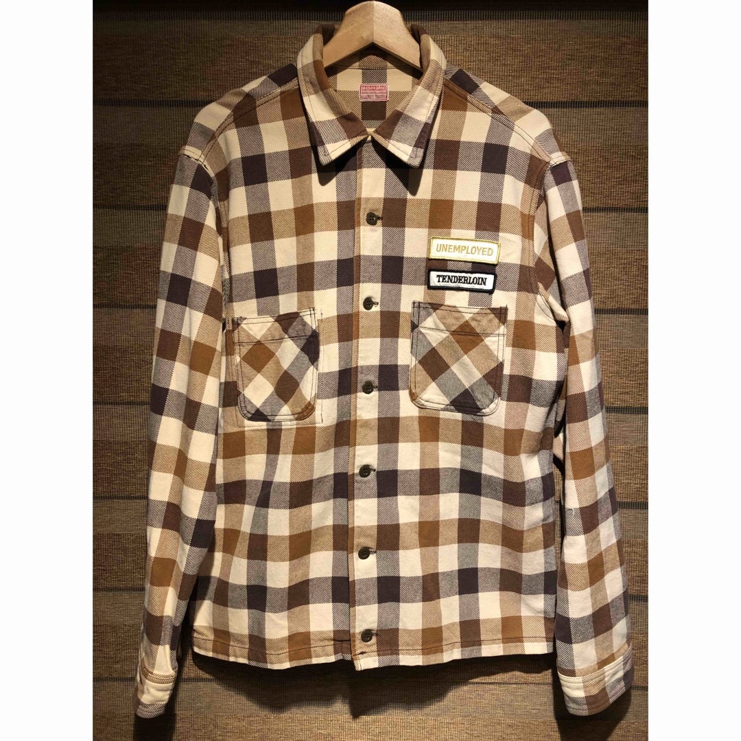 TENDERLOIN テンダーロインT-FLANNEL CHECK SHT Lのサムネイル