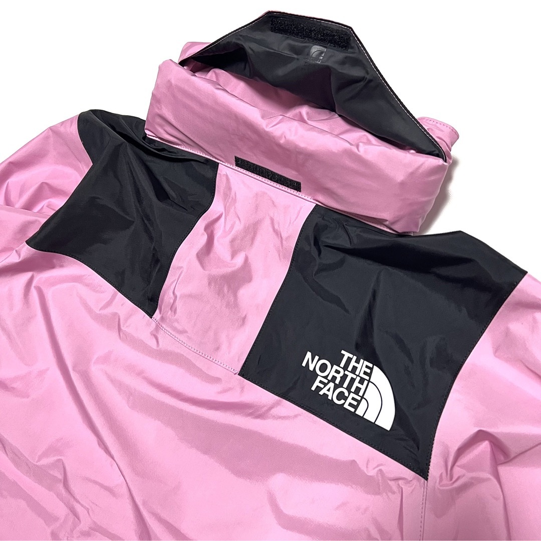 THE NORTH FACE(ザノースフェイス)のL 新品 ノースフェイス マウンテン レインテックス  ピンク ゴアテックス レディースのジャケット/アウター(ナイロンジャケット)の商品写真