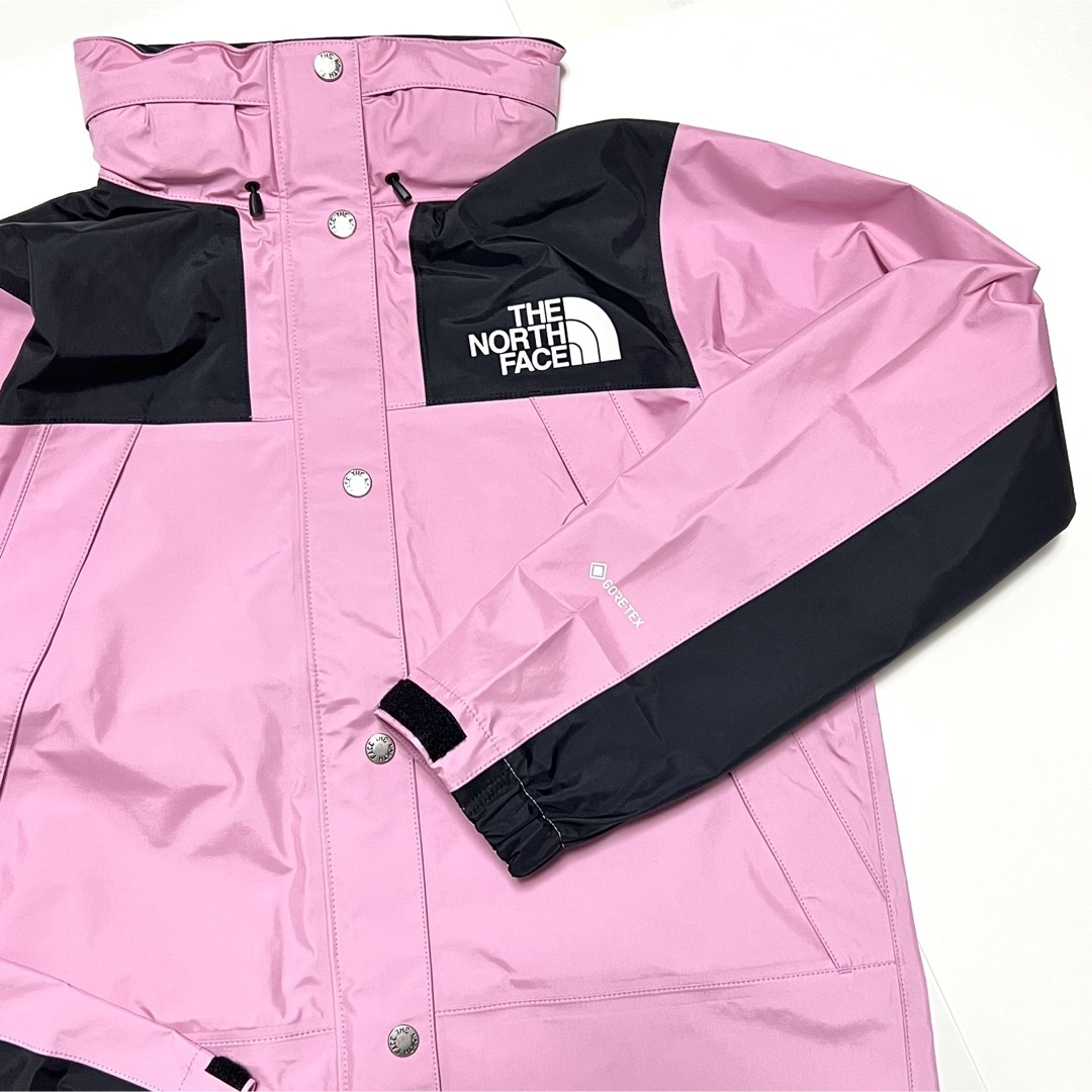 THE NORTH FACE(ザノースフェイス)のL 新品 ノースフェイス マウンテン レインテックス  ピンク ゴアテックス レディースのジャケット/アウター(ナイロンジャケット)の商品写真