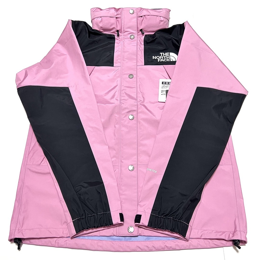 THE NORTH FACE(ザノースフェイス)のL 新品 ノースフェイス マウンテン レインテックス  ピンク ゴアテックス レディースのジャケット/アウター(ナイロンジャケット)の商品写真