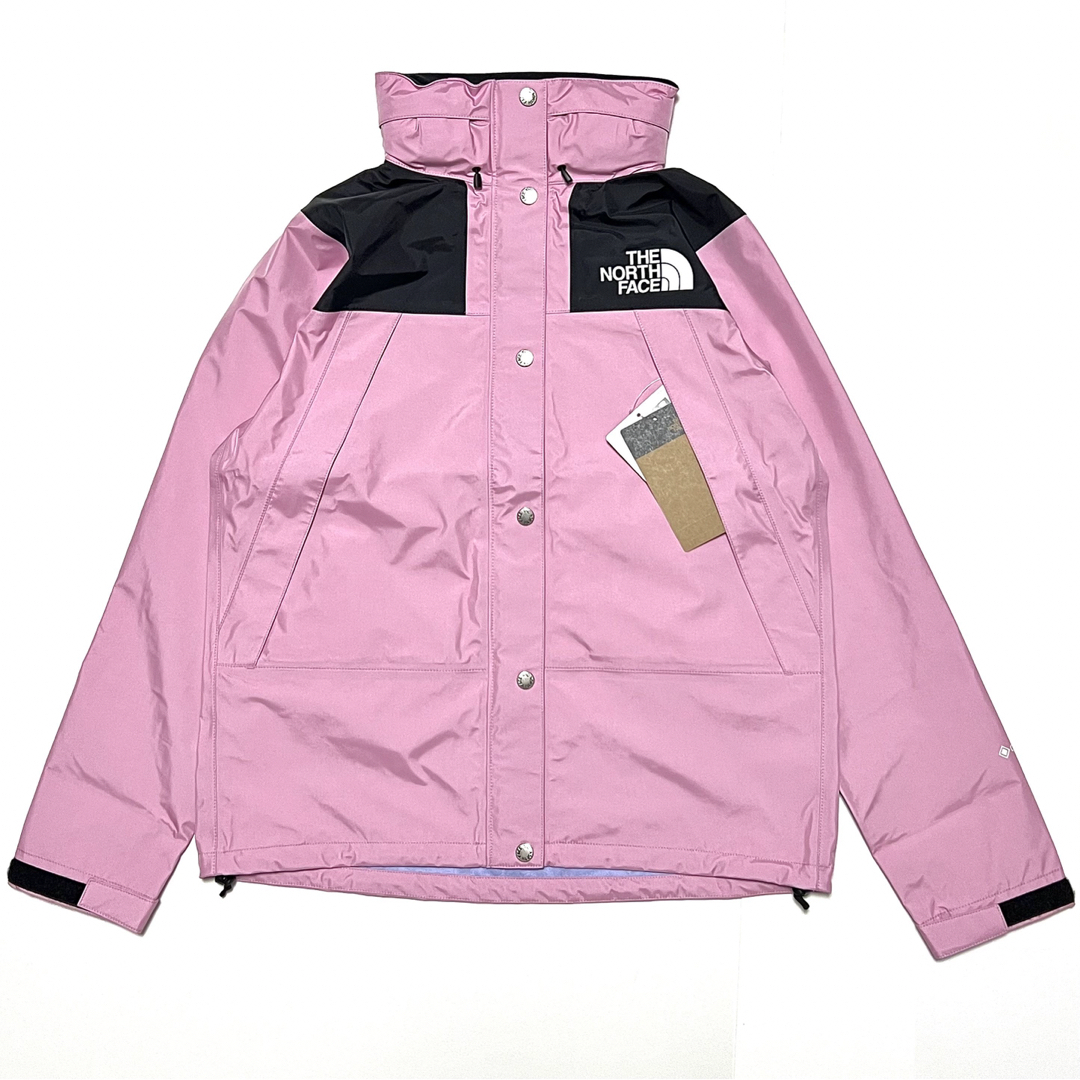 THE NORTH FACE(ザノースフェイス)のL 新品 ノースフェイス マウンテン レインテックス  ピンク ゴアテックス レディースのジャケット/アウター(ナイロンジャケット)の商品写真