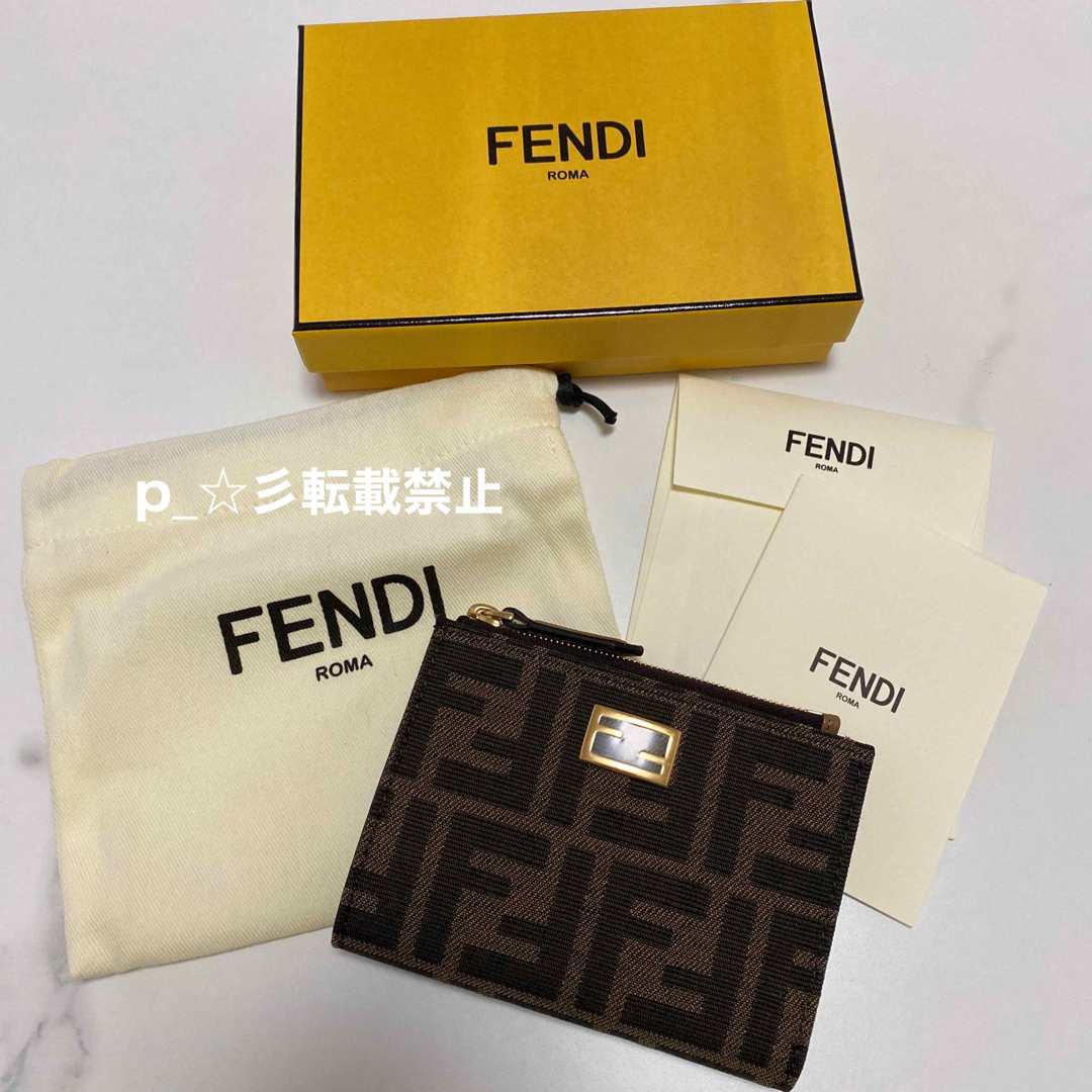 FENDI - 【正規品】【新品未使用】FENDI フェンディ 折り財布 ズッカ柄