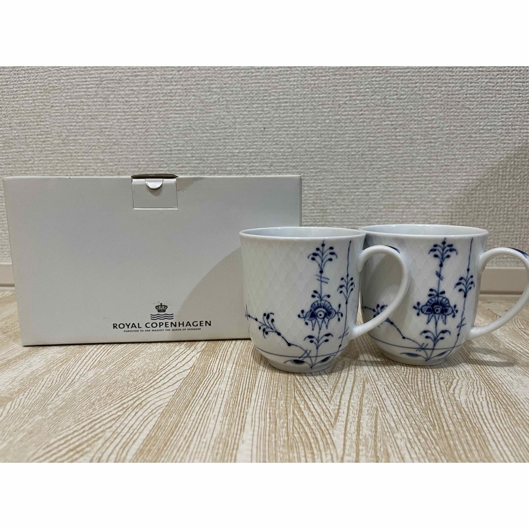 ROYAL COPENHAGEN(ロイヤルコペンハーゲン)のロイヤルコペンハーゲン　マグカップ　ペア インテリア/住まい/日用品のキッチン/食器(グラス/カップ)の商品写真