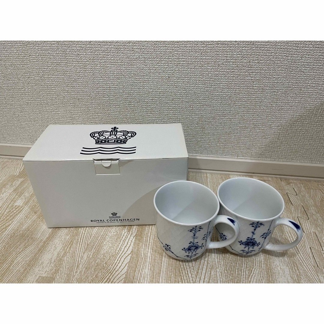 ROYAL COPENHAGEN(ロイヤルコペンハーゲン)のロイヤルコペンハーゲン　マグカップ　ペア インテリア/住まい/日用品のキッチン/食器(グラス/カップ)の商品写真