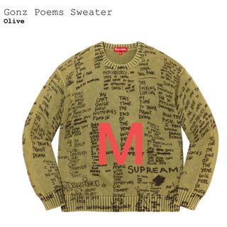 シュプリーム(Supreme)のSupreme Gonz Poems Sweater(ニット/セーター)