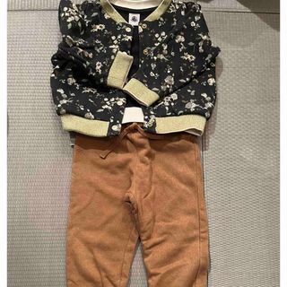 プチバトー(PETIT BATEAU)のプチバトー　ジャケット&パンツ　95cm(ジャケット/上着)