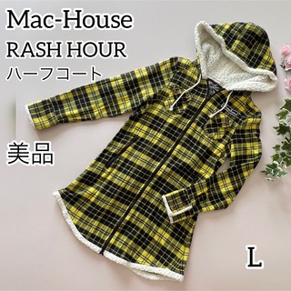 マックハウス(Mac-House)の【美品】Mac-House RASH HOUR ハーフコート　L(トレンチコート)