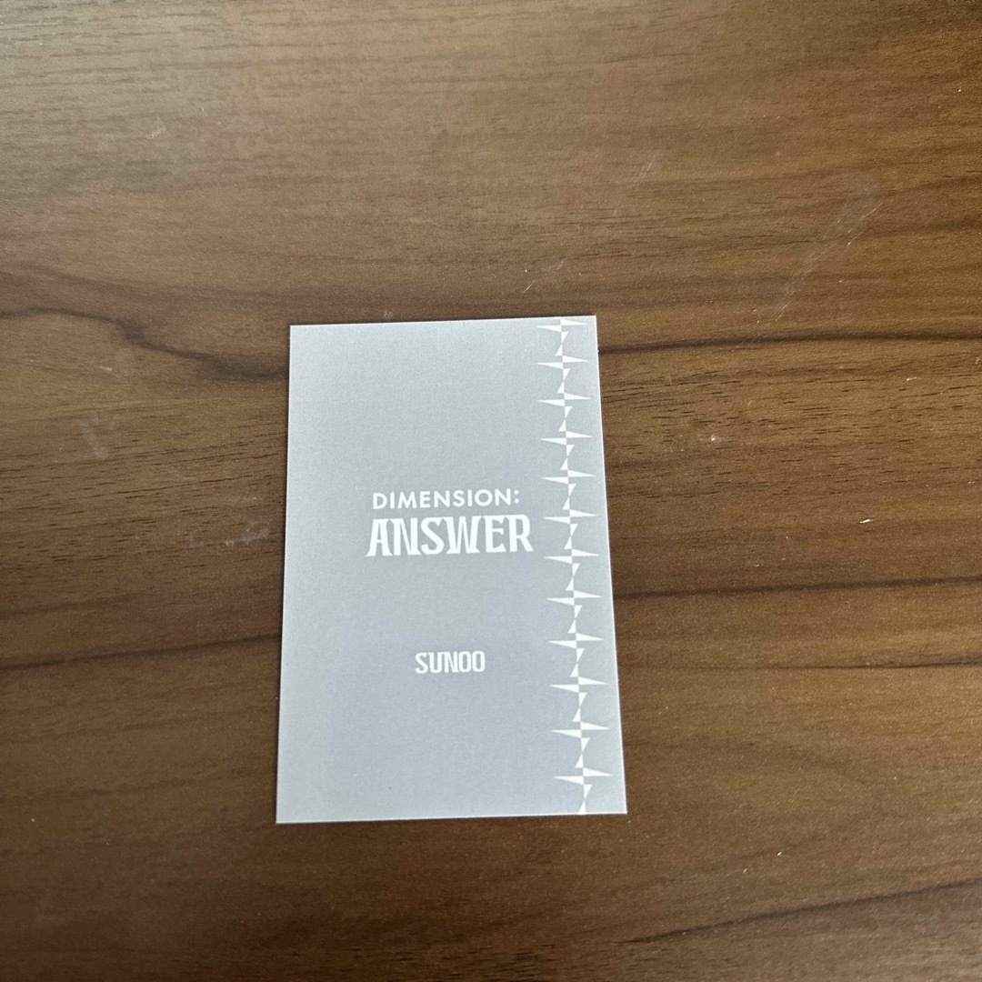ENHYPEN ANSWER サノク 公開放送 ソヌ トレカ