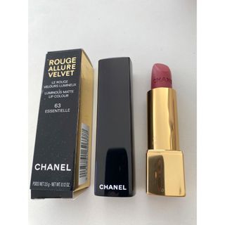 シャネル(CHANEL)の新品未使用☆CHANELシャネルルージュアリュールヴェルヴェット63リップ口紅(口紅)