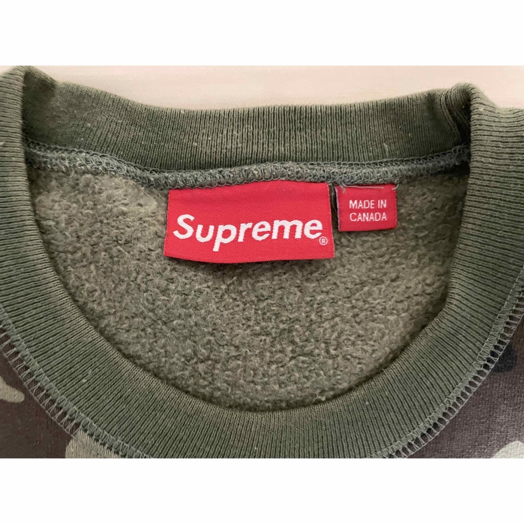 Supreme Box Logo Crewneck  Camo