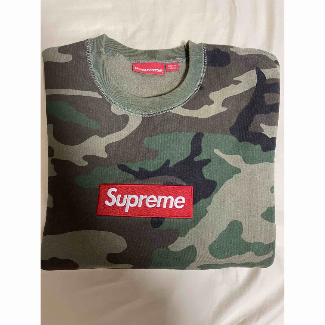 Supreme Box Logo Crewneck Camo-