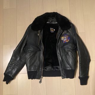 別注!!(定価154000)BACKBONE バックボーン・スエードレザーJKT