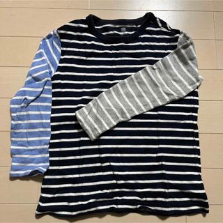 ユニクロ(UNIQLO)の【汚れ•伸び無し】ユニクロ 長袖Tシャツ 120cm(Tシャツ/カットソー)