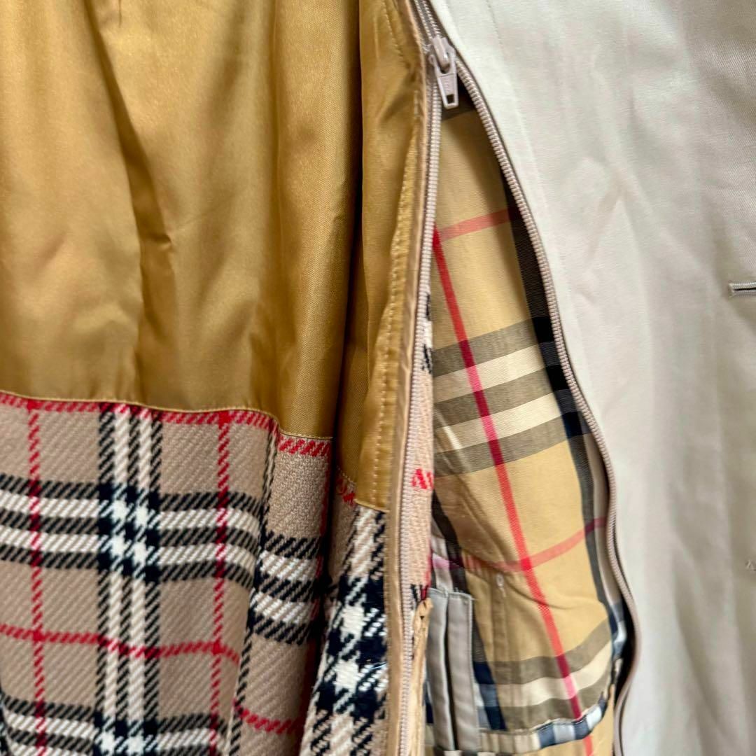 BURBERRY - 【美品】バーバリー ノバチェック ライナー付き ステン