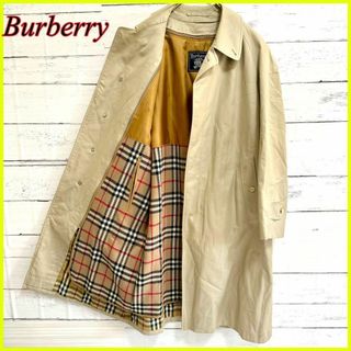 バーバリー(BURBERRY) ステンカラーコート(メンズ)（ブラウン/茶色系