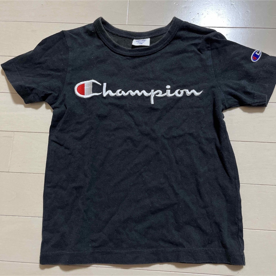 Champion(チャンピオン)の【美品】チャンピオン 男の子130cmTシャツ キッズ/ベビー/マタニティのキッズ服男の子用(90cm~)(Tシャツ/カットソー)の商品写真