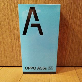 オッポ(OPPO)のOPPO A55s 5G ブラック simフリー(スマートフォン本体)