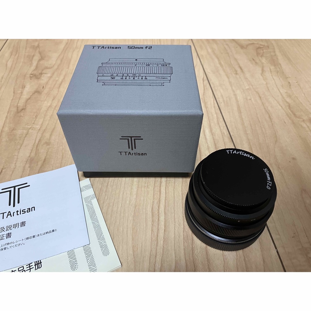 lumix【美品】銘匠光学 TTArtisan 50mm f/2 ブラック