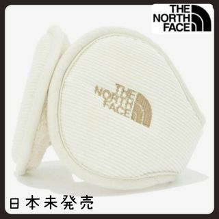 ザノースフェイス(THE NORTH FACE)の【新品】ノースフェイス日本未発売イヤーマフアイボリー(イヤーマフ)