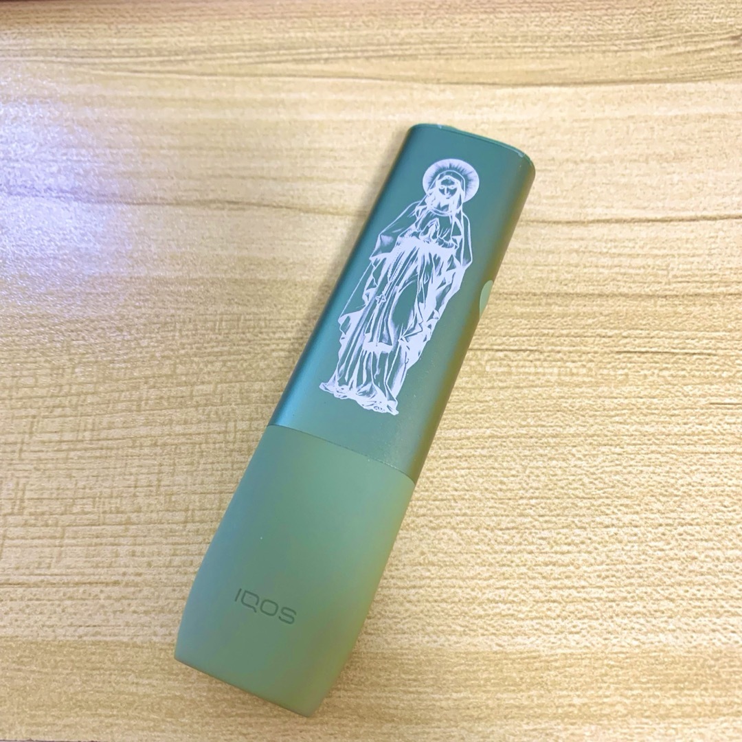 ２ iQOS ILUMA ONE イルマ ワン レーザー加工聖母 マリア 聖書