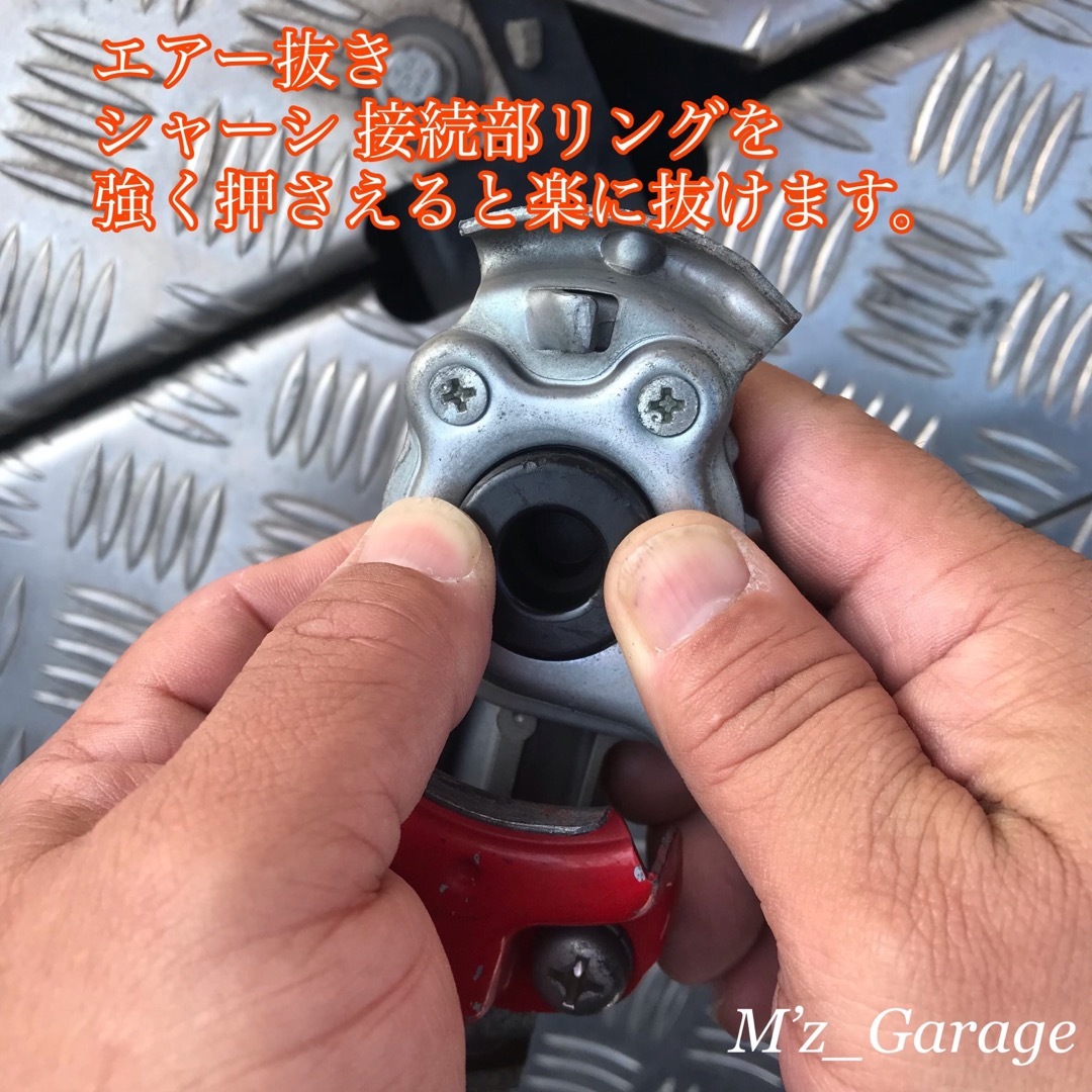 【業界初】減圧弁不要 トレーラーヘッド コイルホース エアー取り出しキット 自動車/バイクの自動車(トラック・バス用品)の商品写真