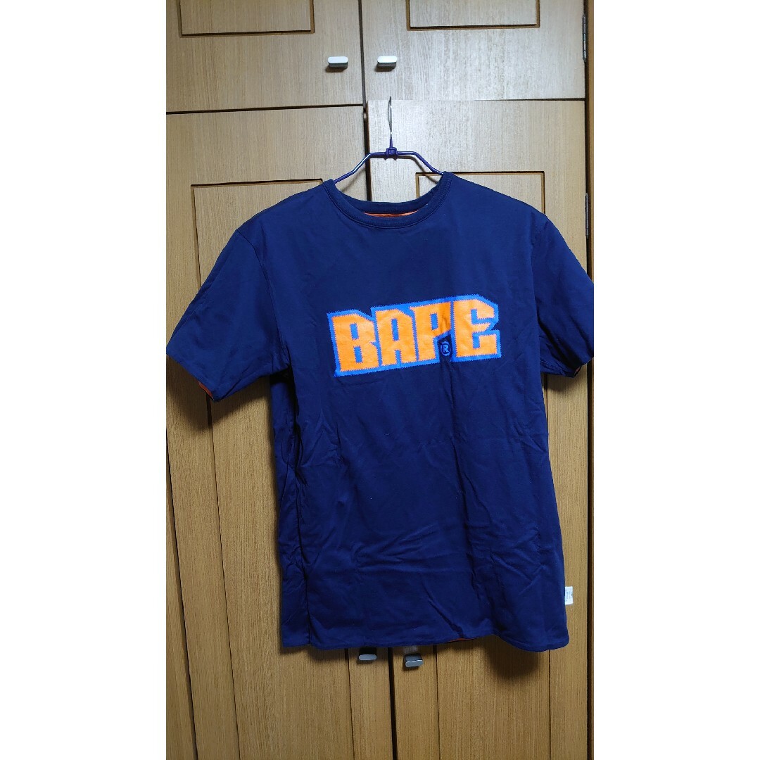 A BATHING APE(アベイシングエイプ)の激レア 初期BAPE リバーシブルTシャツ 古着 メンズのトップス(Tシャツ/カットソー(半袖/袖なし))の商品写真