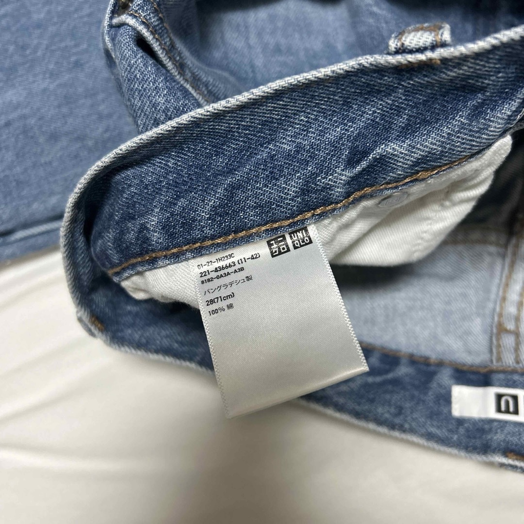 UNIQLO デニム メンズのパンツ(デニム/ジーンズ)の商品写真