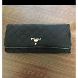 プラダ(PRADA)のPRADA 長財布　黒(長財布)