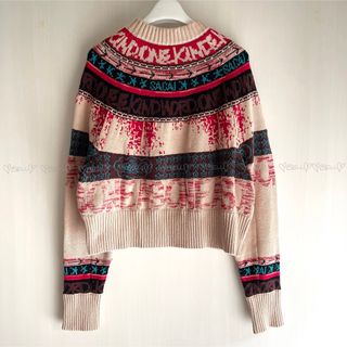 【sacai】Eric Haze / Jacquard Knit