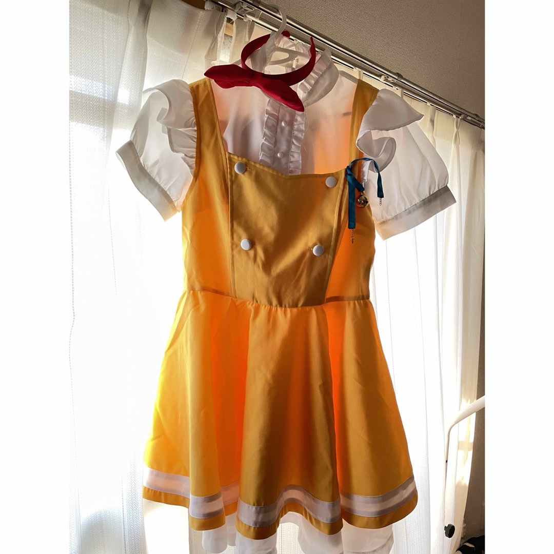 メイド服　ドラミちゃん　黄色 エンタメ/ホビーのコスプレ(衣装)の商品写真